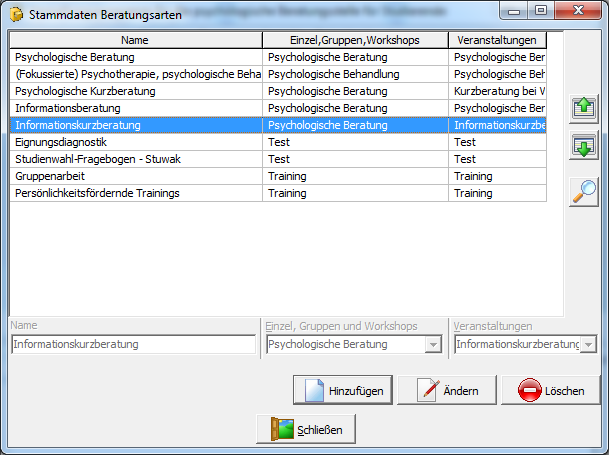 Seite Beratungsarten
